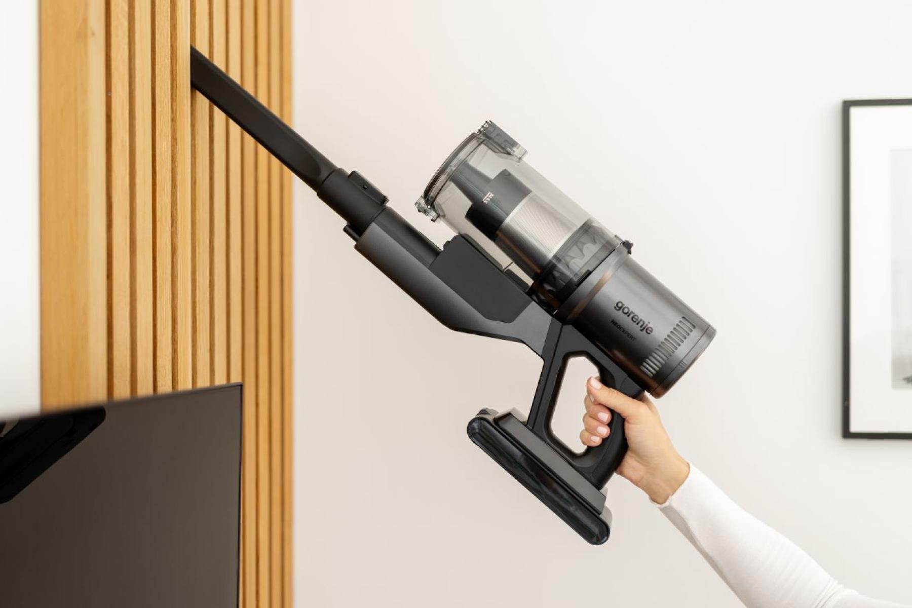 Пилосос акумуляторний GORENJE SVC296749NEBL (V24P01FP2960EU)
