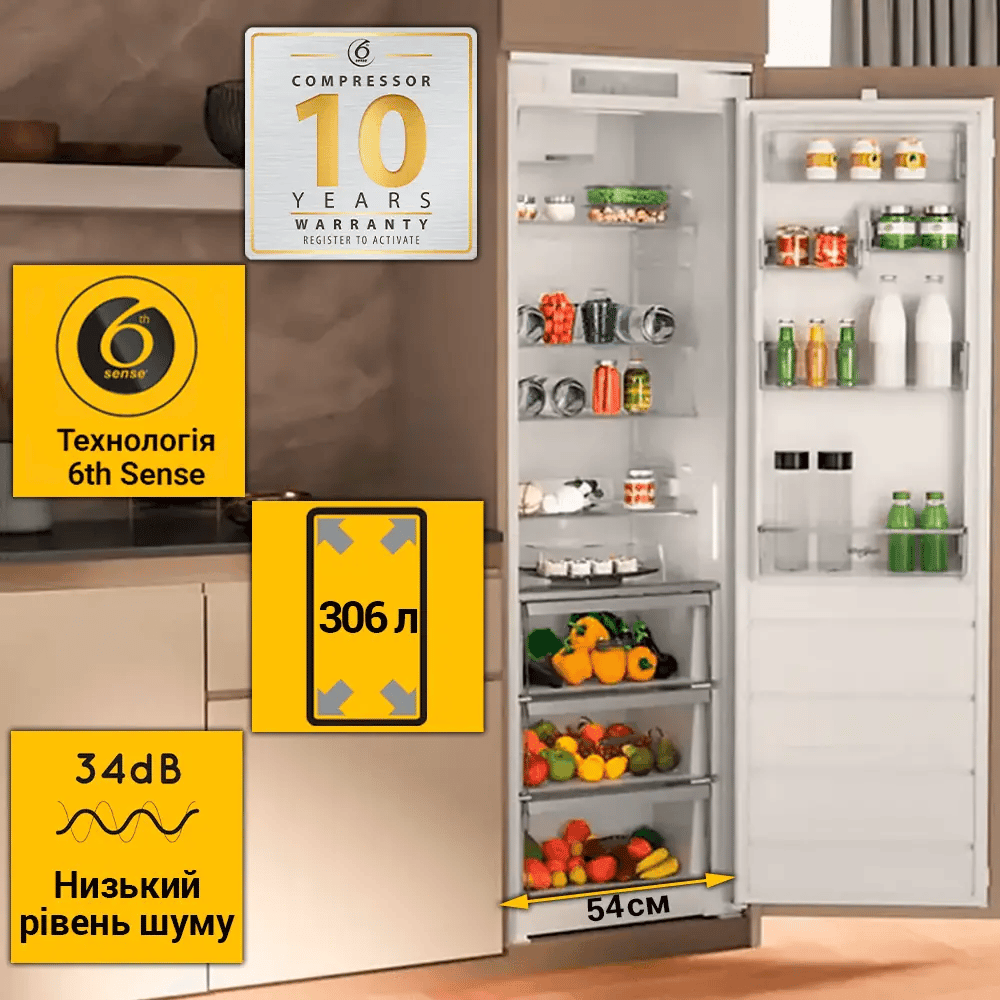 Холодильник WHIRLPOOL WHSD18A013C1
