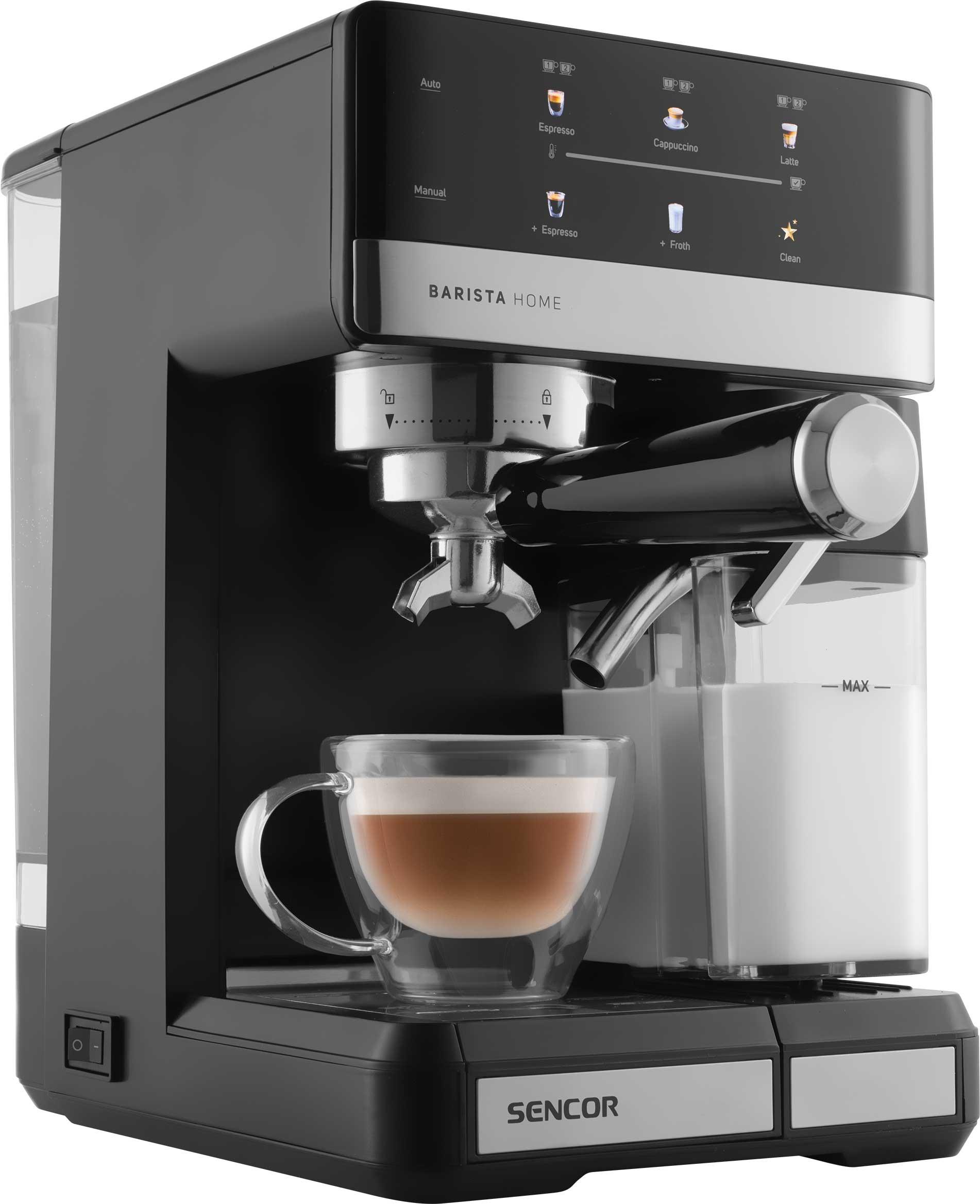 Кавоварка еспрессо SENCOR SES 4060BK