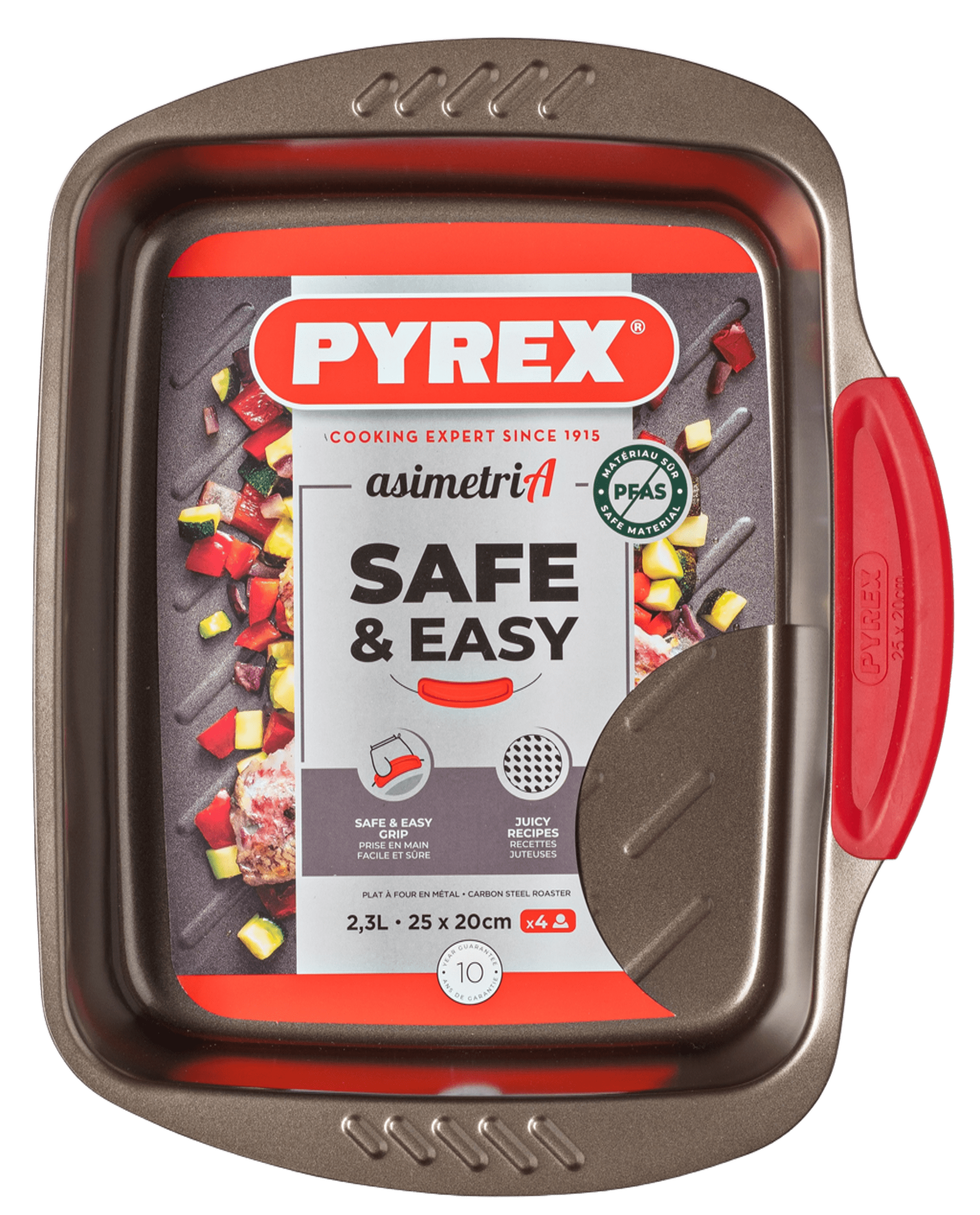 Форма PYREX New Asimetria 25x20cm прямокутна форма (AS25RR0/8046)
