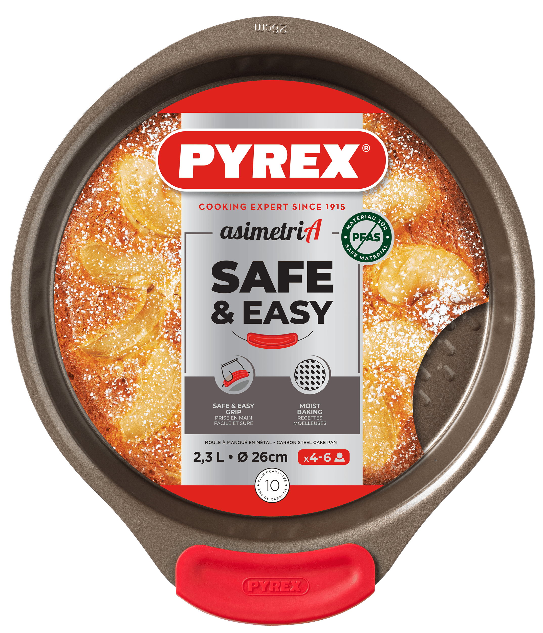 Форма PYREX New Asimetria пиріг/круг/26см (AS26BA0/8046)