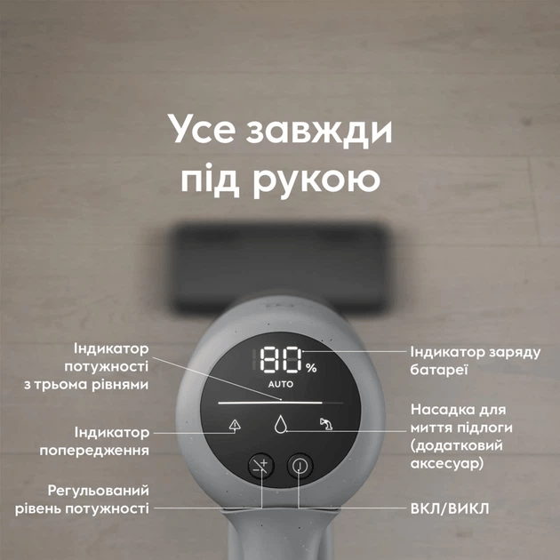Пилосос акумуляторний ELECTROLUX EP72AB21UG