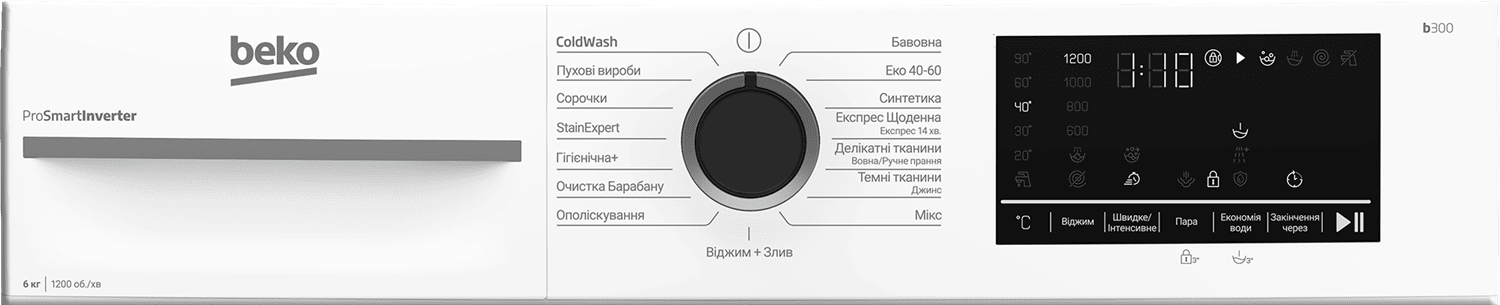 Пральна машина BEKO BM3WFU46215WB