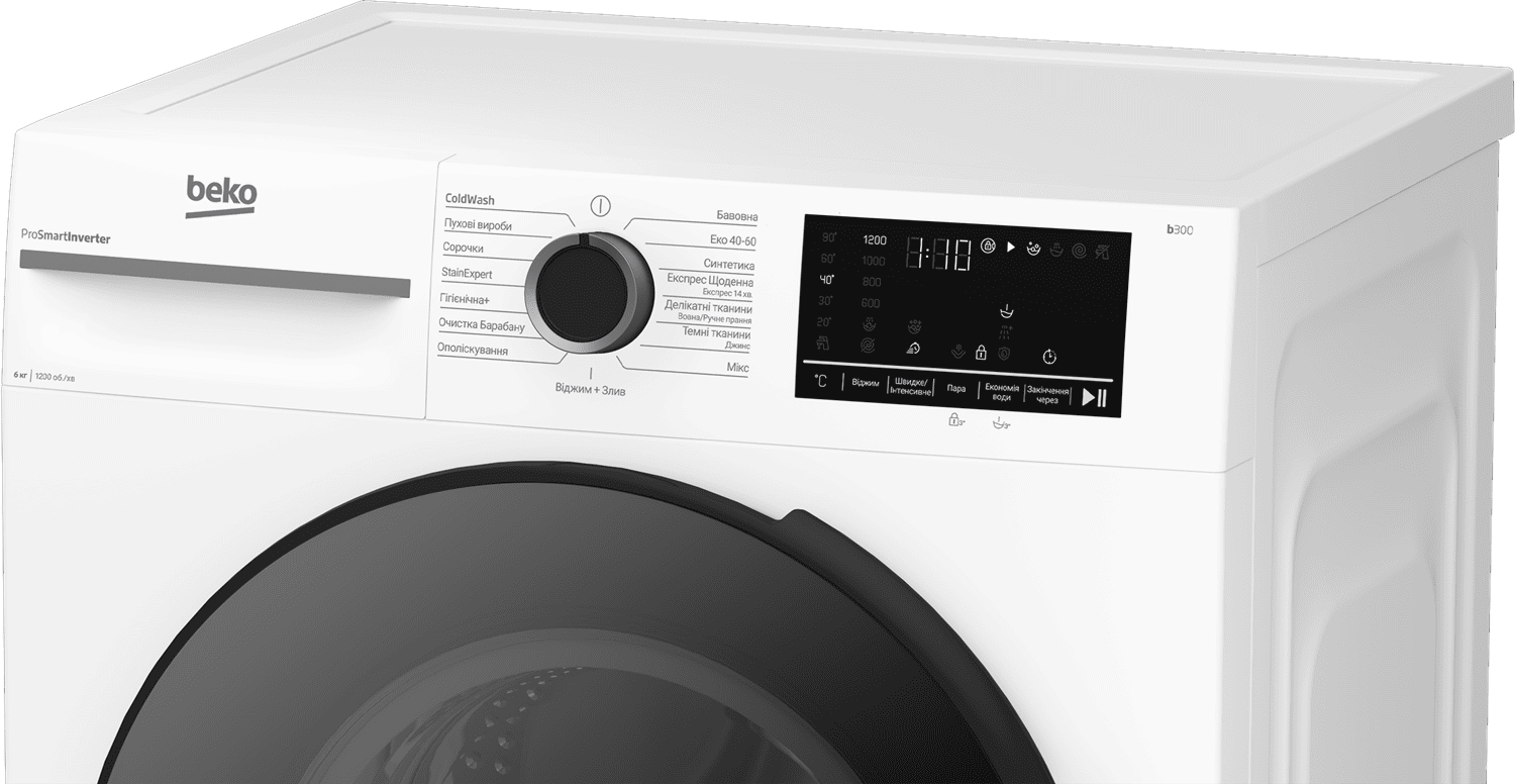 Пральна машина BEKO BM3WFU46215WB