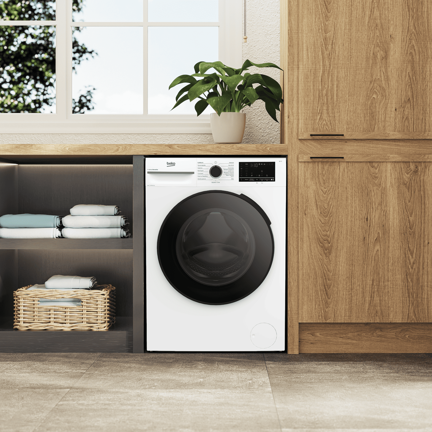 Пральна машина BEKO BM3WFU46215WB
