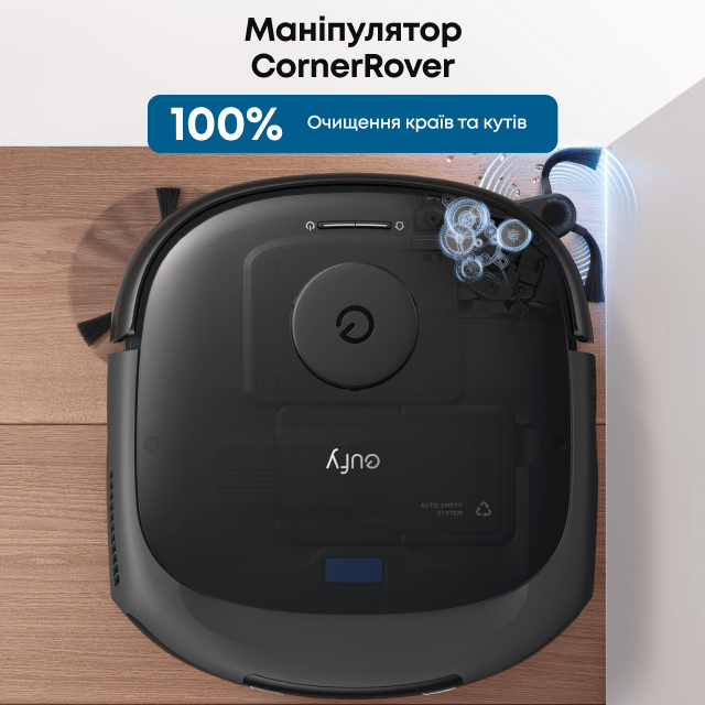 Пилосос-робот EUFY Omni E28 (Чорний)