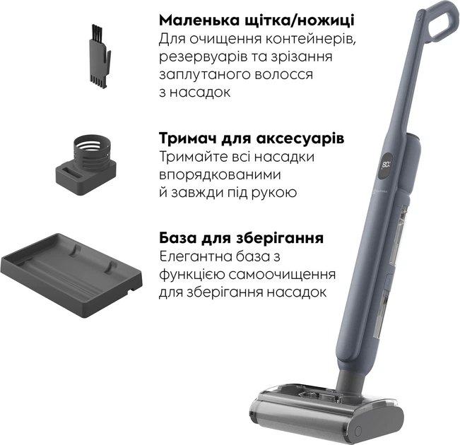Пилосос акумуляторний Wet&dry ELECTROLUX EW51U1DB