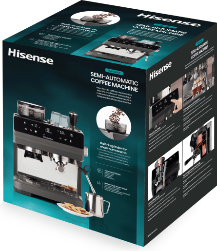 Кавоварка еспрессо HISENSE HSACM20LP