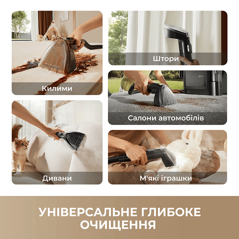Пилосос миючий DREAME N20 Steam