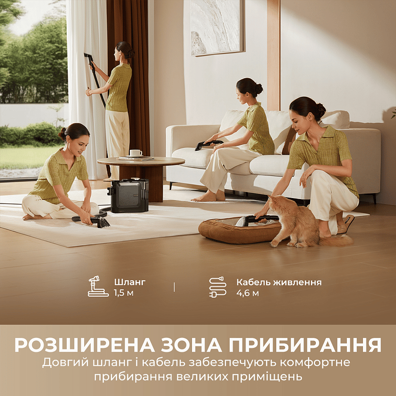 Пилосос миючий DREAME N20 Steam