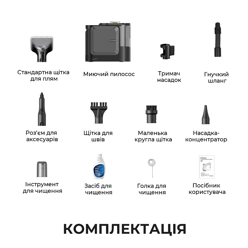Пилосос миючий DREAME N20 Steam
