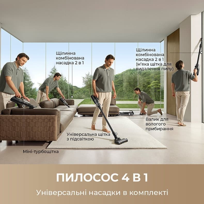 Пилосос миючий DREAME H14 DUAL (HHV25A)