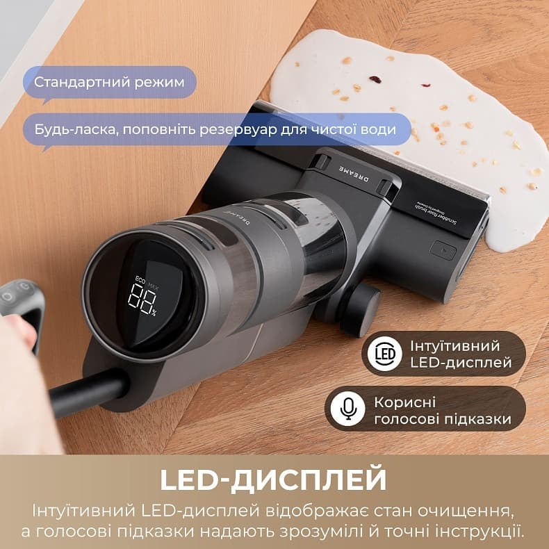 Пилосос акумуляторний DREAME Wet & Dry Vacuum Cleaner H11 Core