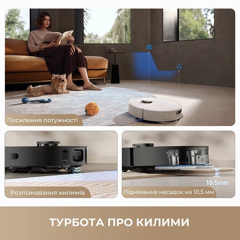 Пилосос-робот DREAME L40 Ultra CE White