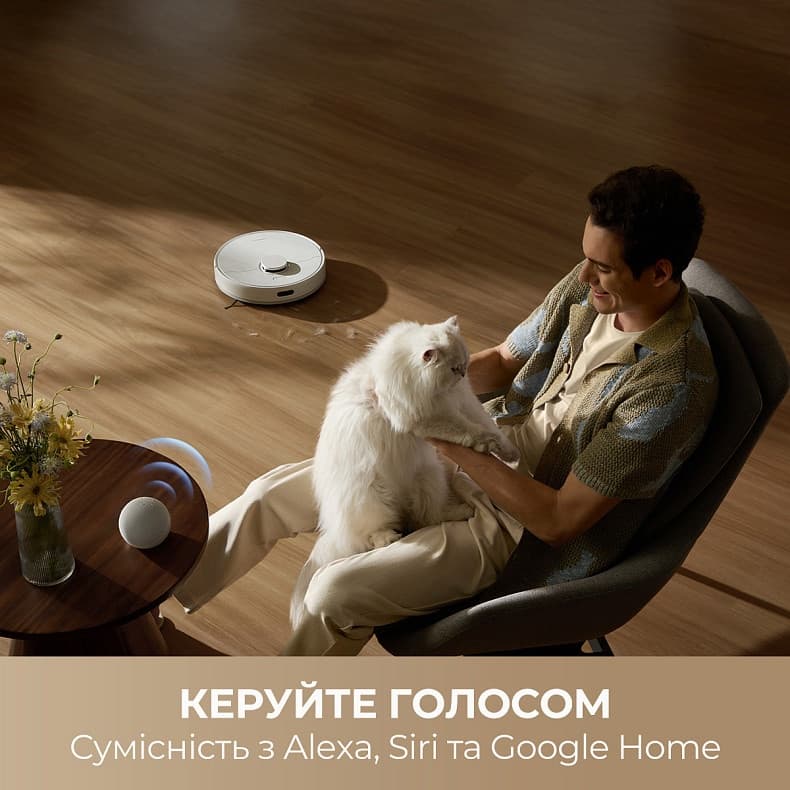 Пилосос-робот DREAME F10 White