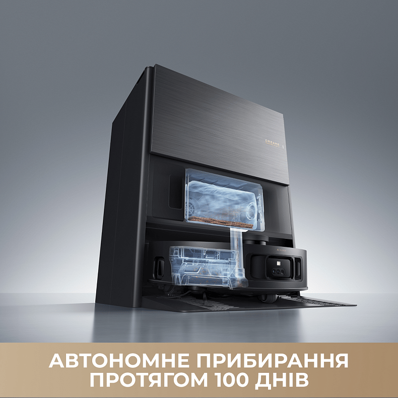 Пилосос-робот DREAME Aqua 10 Roller White