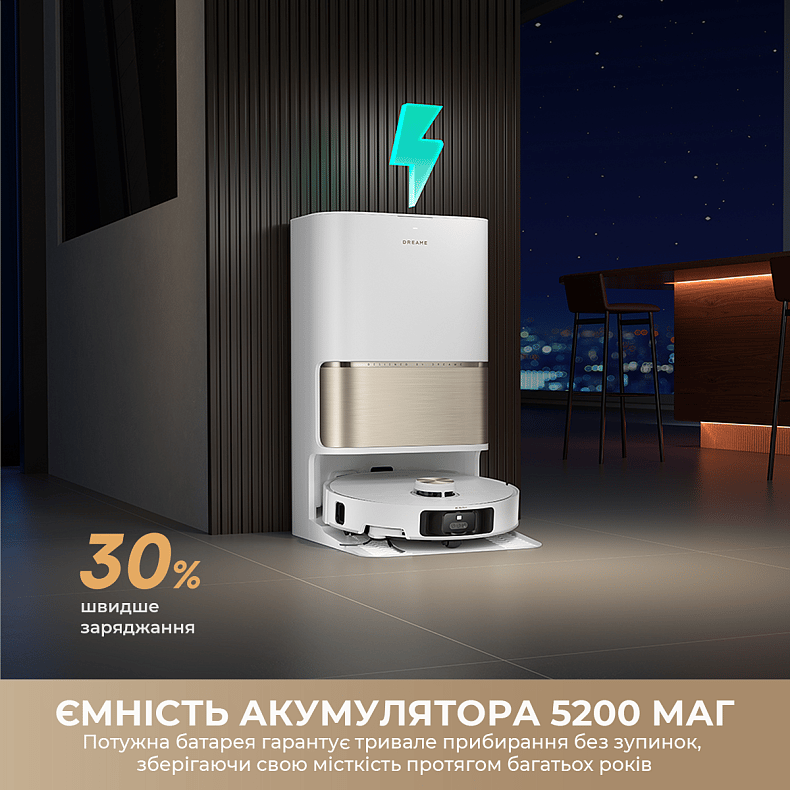 Пилосос-робот DREAME L50s Pro Ultra Black