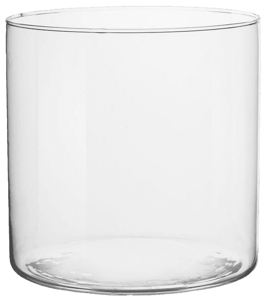 Ваза GLASSET LUCA /19X19см (35096)