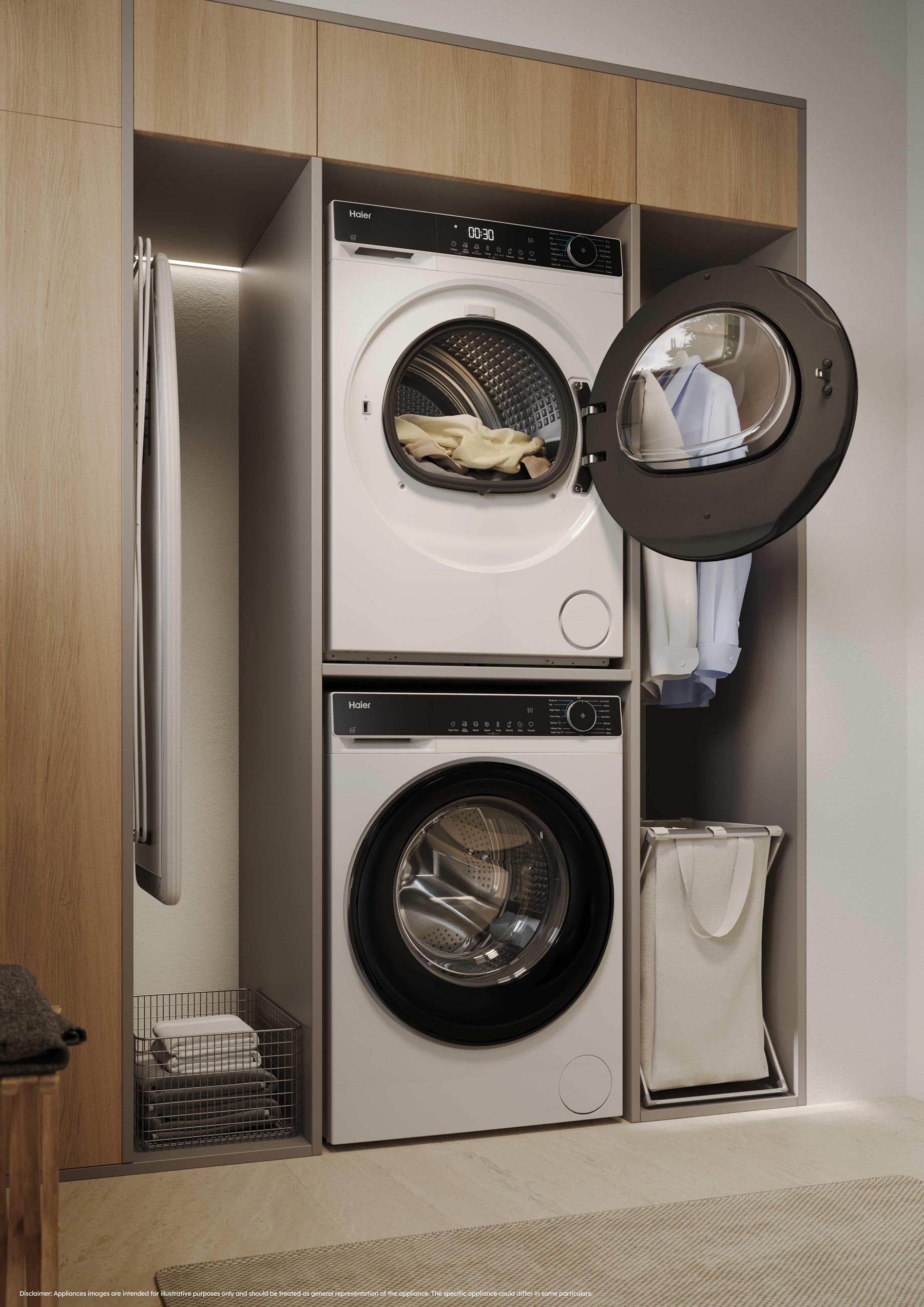 Сушильна машина HAIER HD80-D357U1