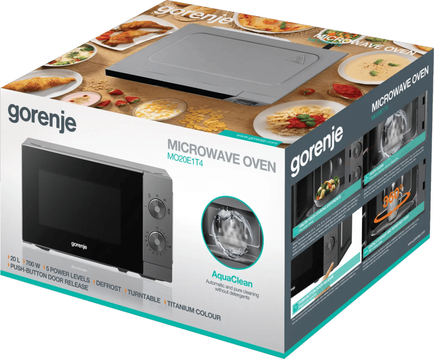 Мікрохвильова піч GORENJE MO20E1T4