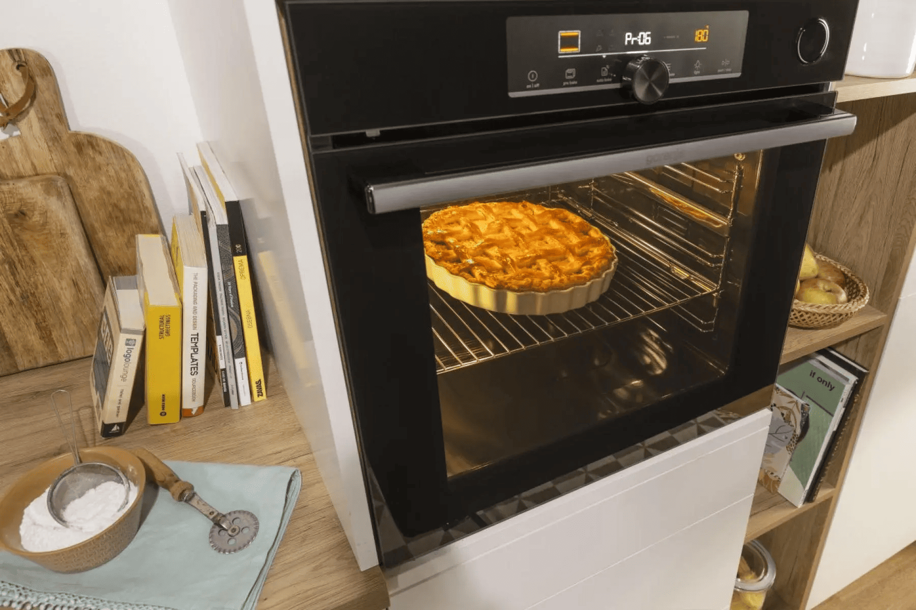 Вбуд. духовка GORENJE BO6737E02BG