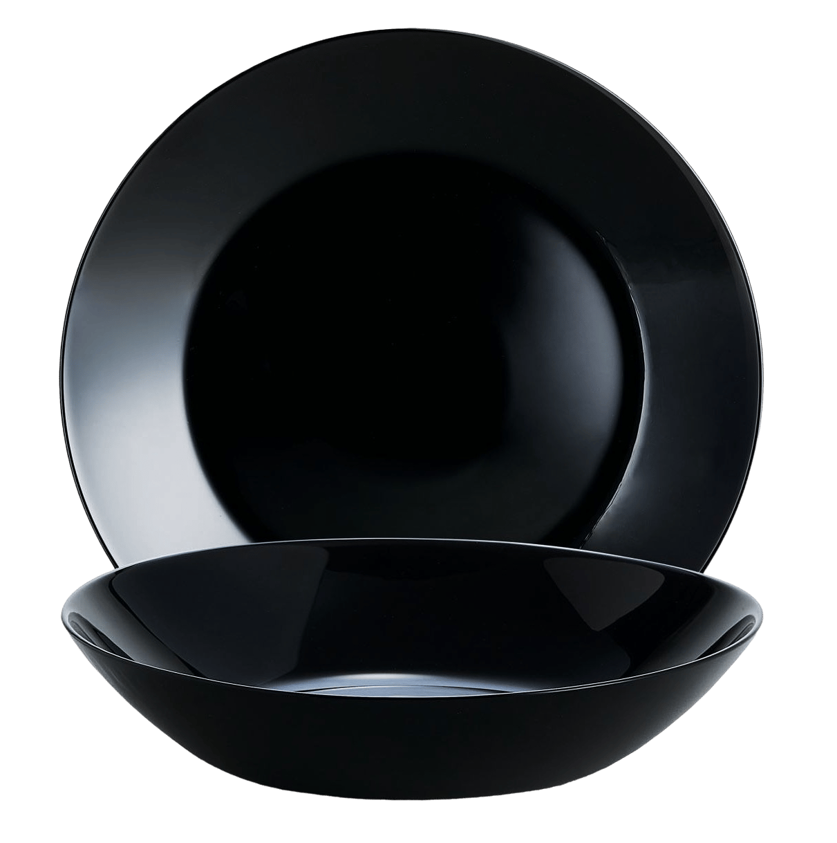 Тарілка LUMINARC ZELIE BLACK /20 см / суп. (V7146)