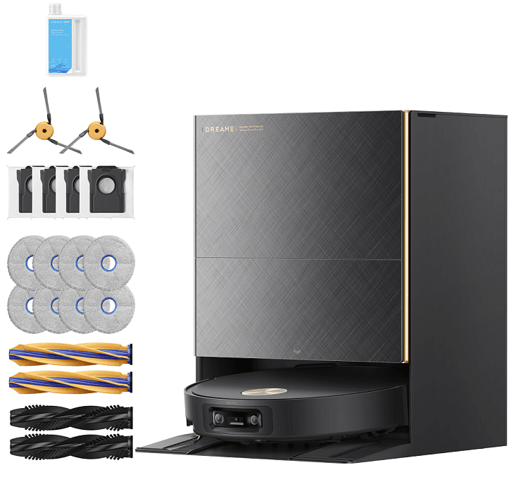 Пилосос-робот DREAME Bot X60 Ultra Complete Black (RLX87DE)
