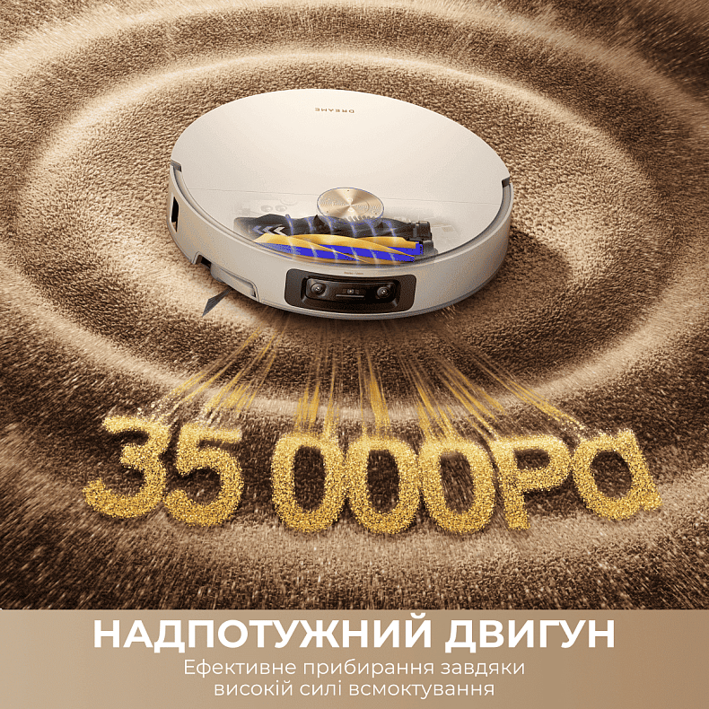 Пилосос-робот DREAME Bot X60 Ultra Complete Black (RLX87DE)