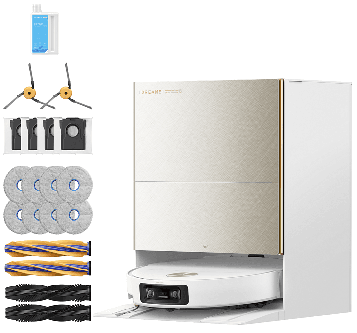 Пилосос-робот DREAME Bot X60 Ultra Complete White (RLX87DE)