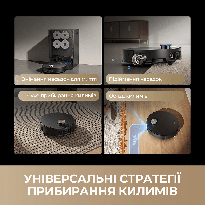 Пилосос-робот DREAME MatriX 10 Ultra White (RLX95CЕ)