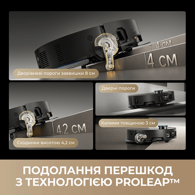 Пилосос-робот DREAME MatriX 10 Ultra White (RLX95CЕ)