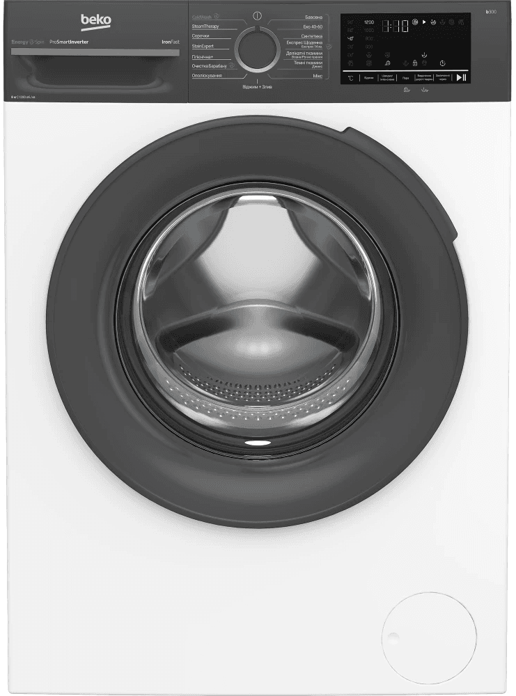 Пральна машина BEKO BM3WFU48215WPAA
