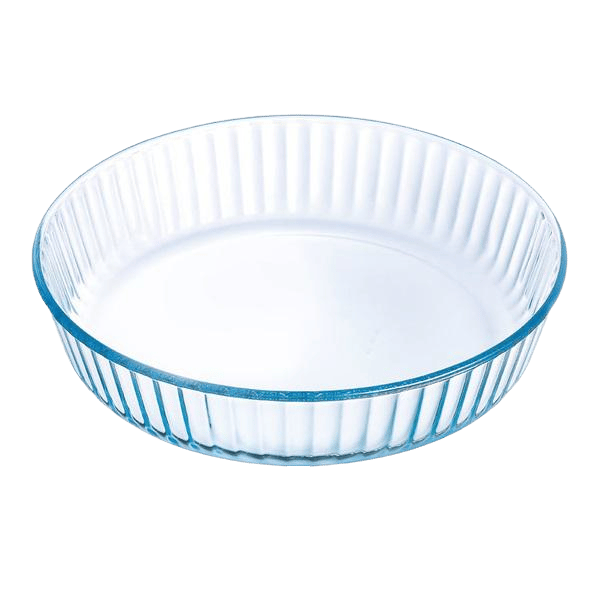 Форма с/к PYREX форма стекл.кругл. 26см (2,1л) рифл выс борт. вклад (818BN00/B046)