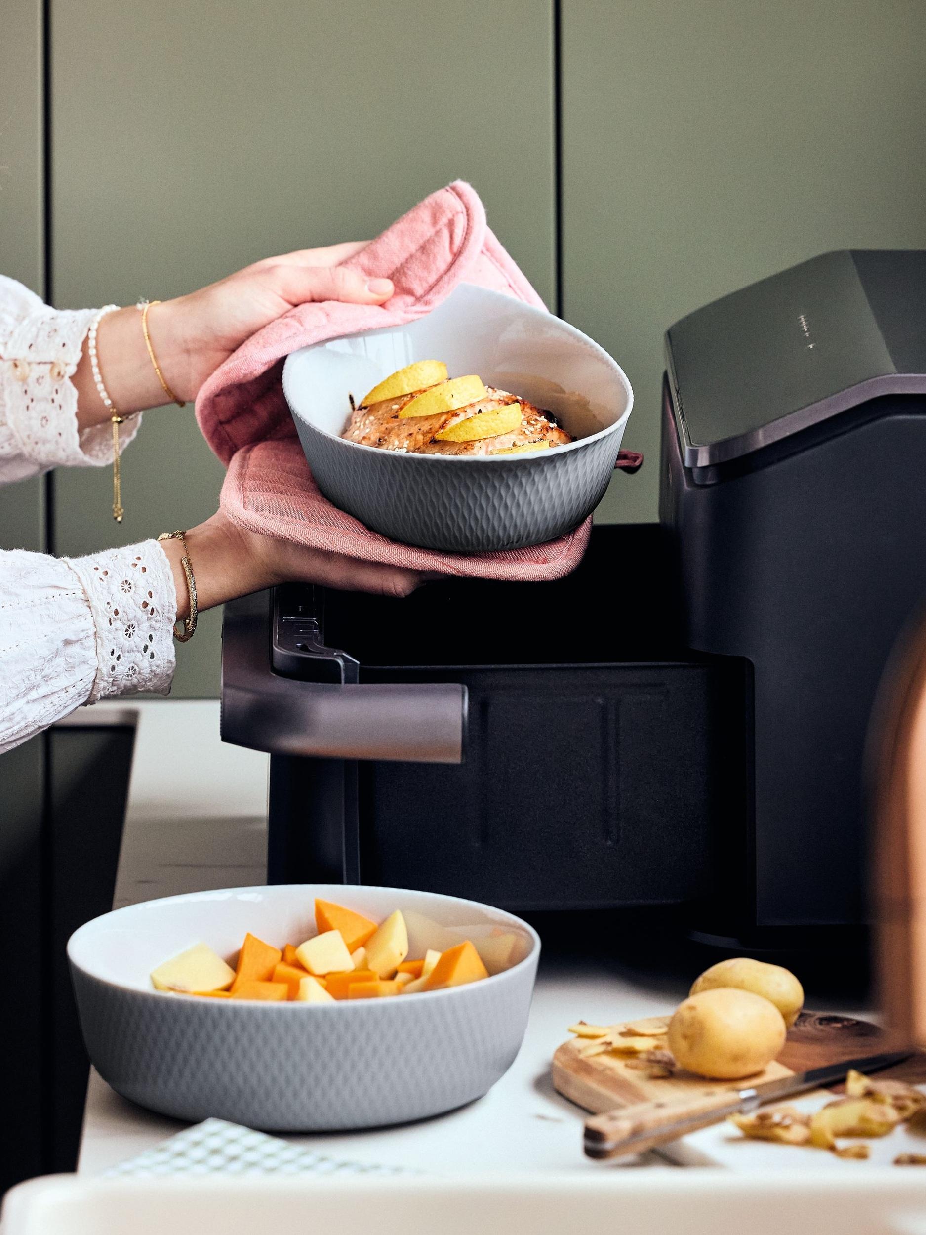 Форма с/к LUMINARC SMART CUISINE WAVY GRANIT д.запік/овал./29x17см (X1632)