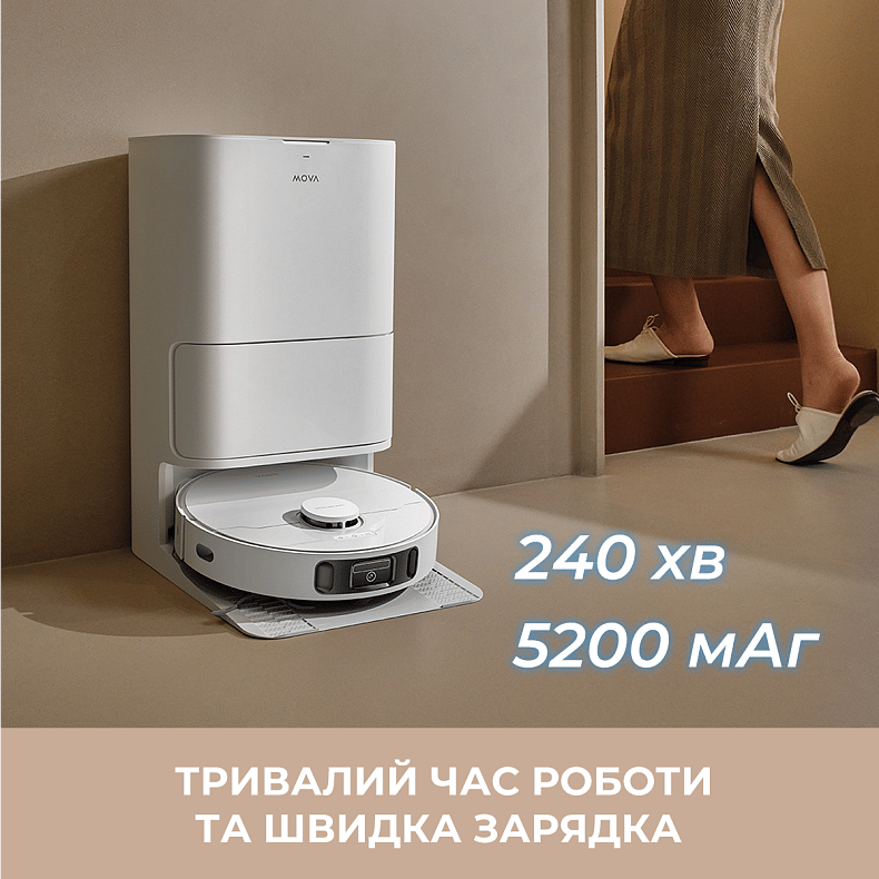 Пилосос-робот Mova Bot E30 Ultra (RLE51SE)