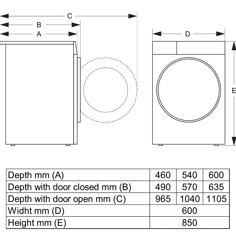 Пральна машина GORENJE WG4S84B1/UA