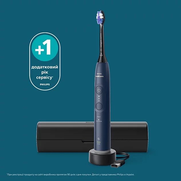 Зубна електрощітка PHILIPS Електрична зубна щітка Sonicare HX7403/08 серії 6100