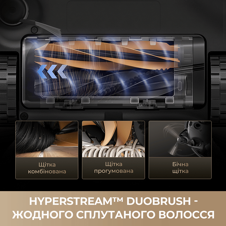 Пилосос-робот DREAME Bot MatriX 10 Ultra Black