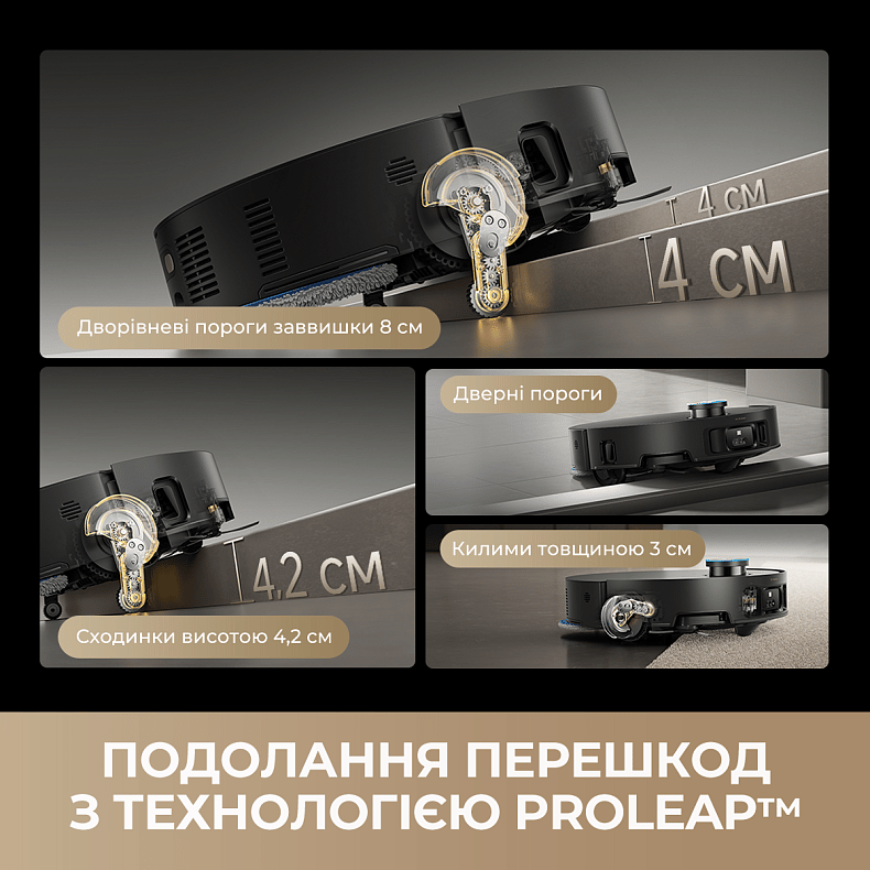 Пилосос-робот DREAME Bot MatriX 10 Ultra Black