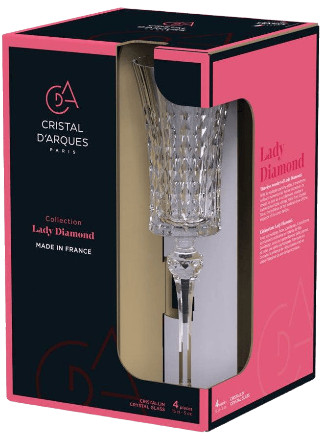Келих CD'A LADY DIAMOND /НАБІР/4х150 мл (V8228)