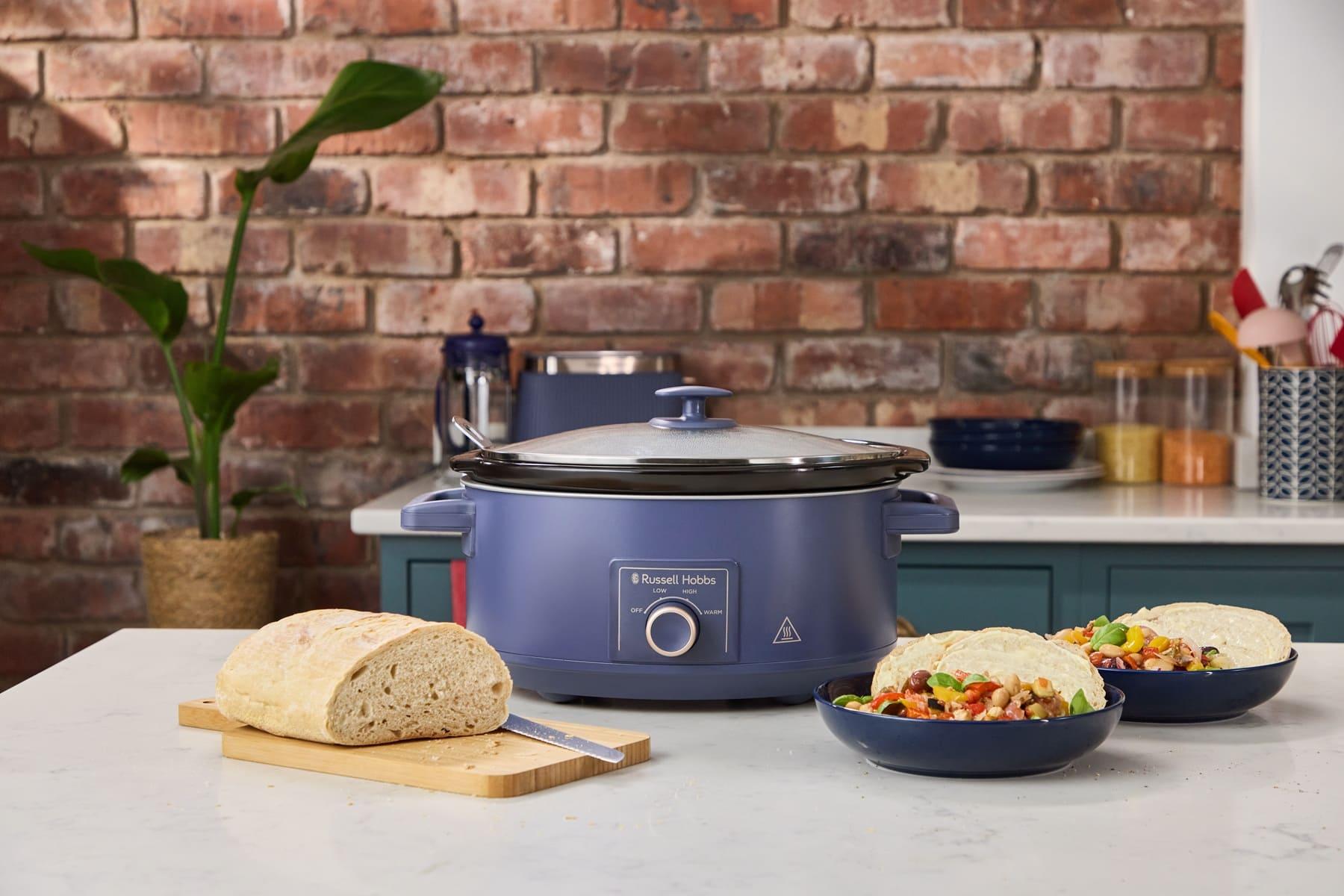 Кух. iнше RUSSELL HOBBS 28780-56 Повільноварка Bronte Soft Navy 7L