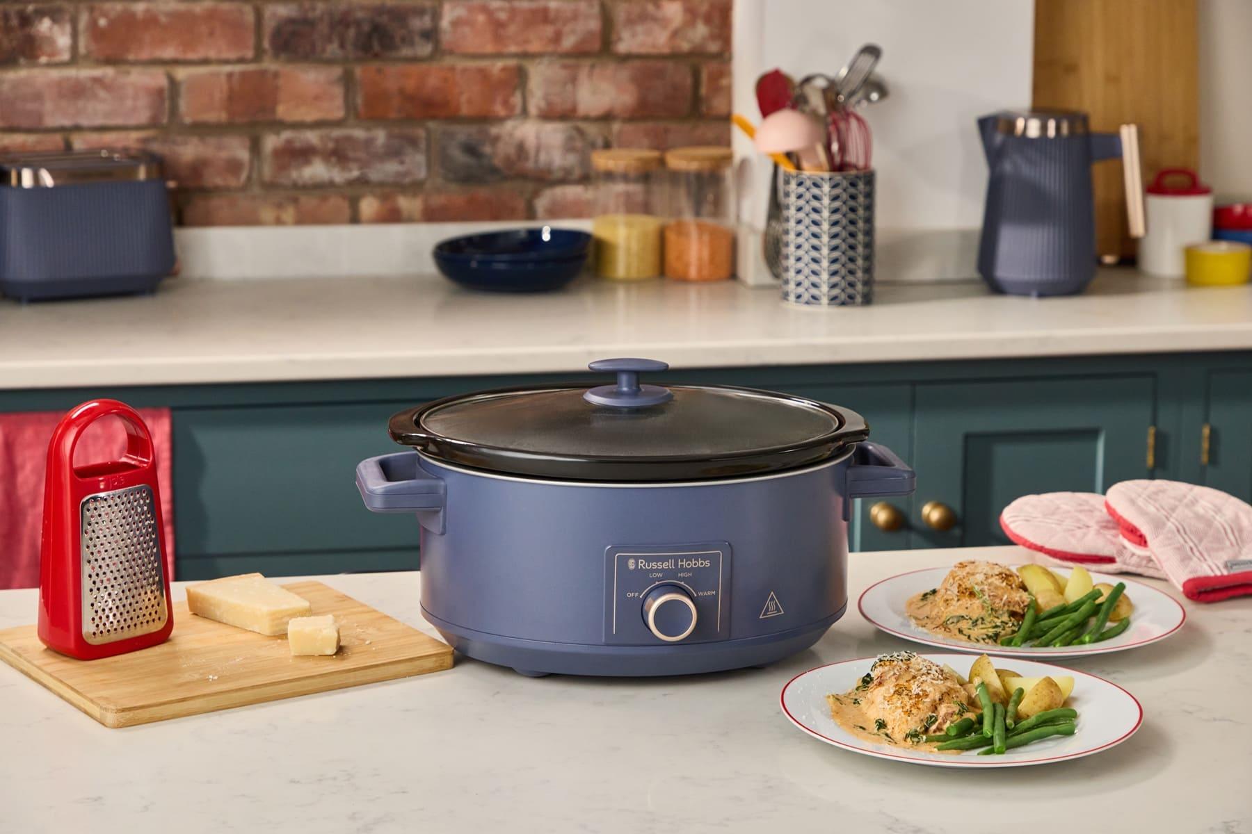 Кух. iнше RUSSELL HOBBS 28780-56 Повільноварка Bronte Soft Navy 7L