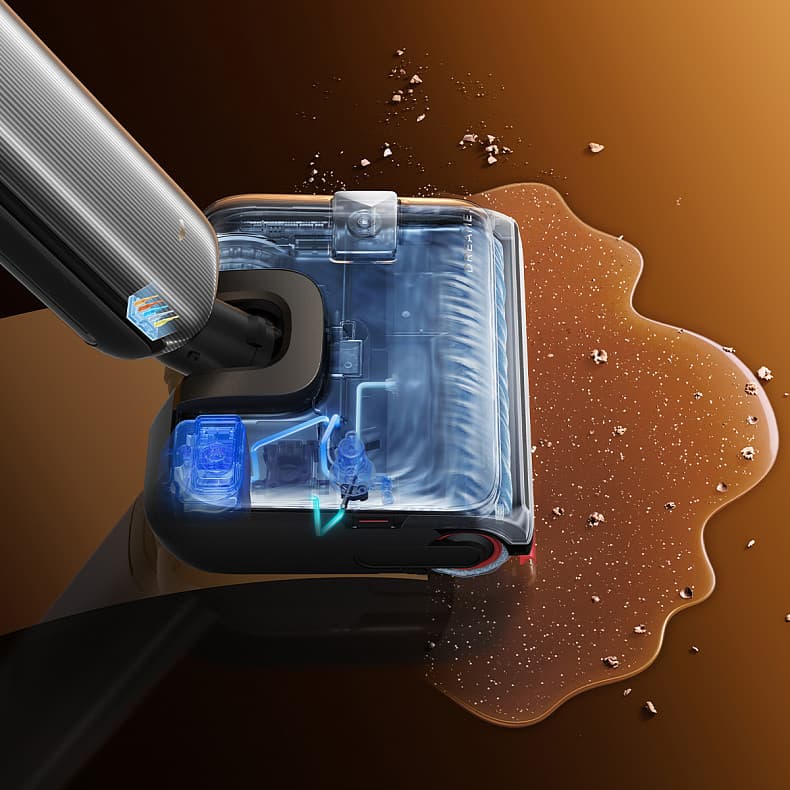 Пилосос акумуляторний миючий dreame T16 Pro Heat