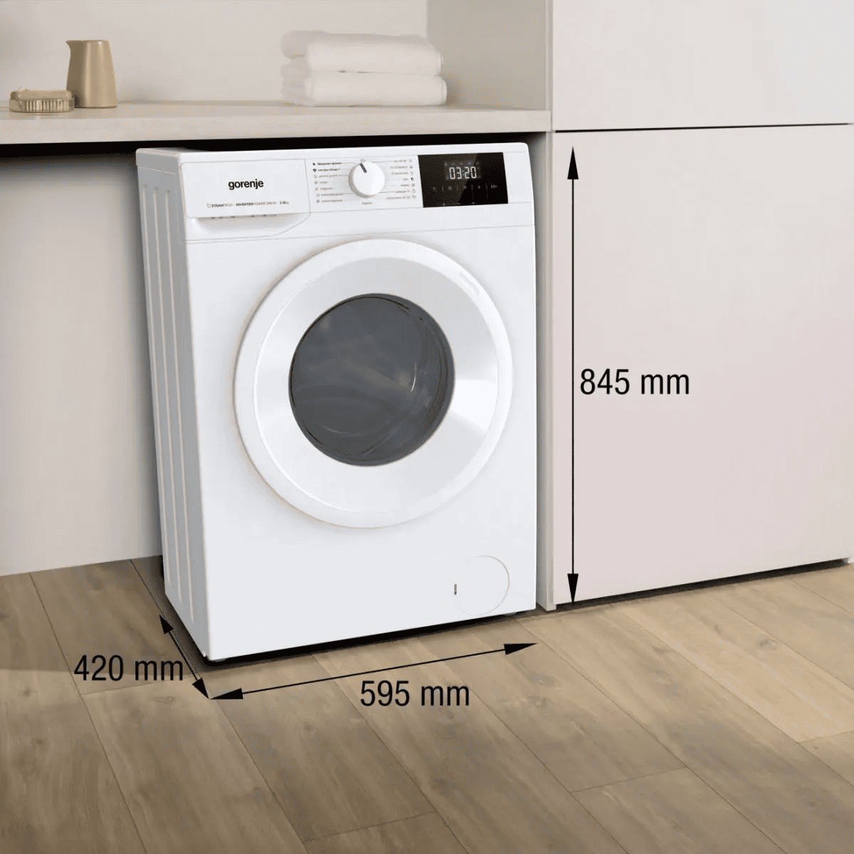 Пральна машина GORENJE WNGPI61SAS/UA