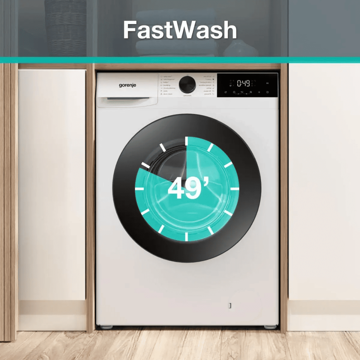Пральна машина GORENJE WG2P84A32/UA