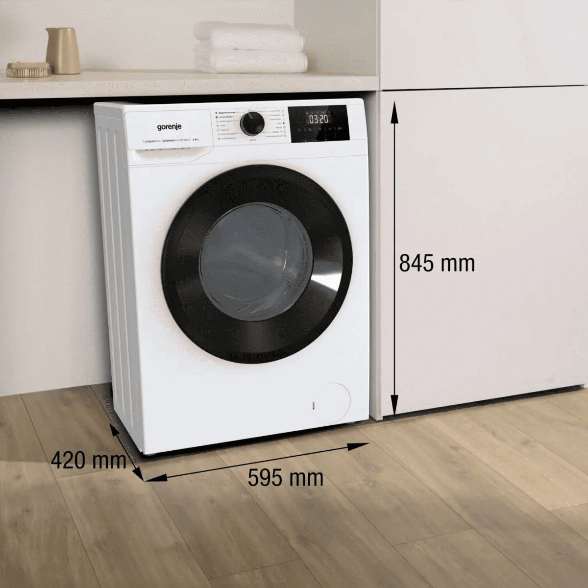 Пральна машина GORENJE W3NGPI61SAS/UA