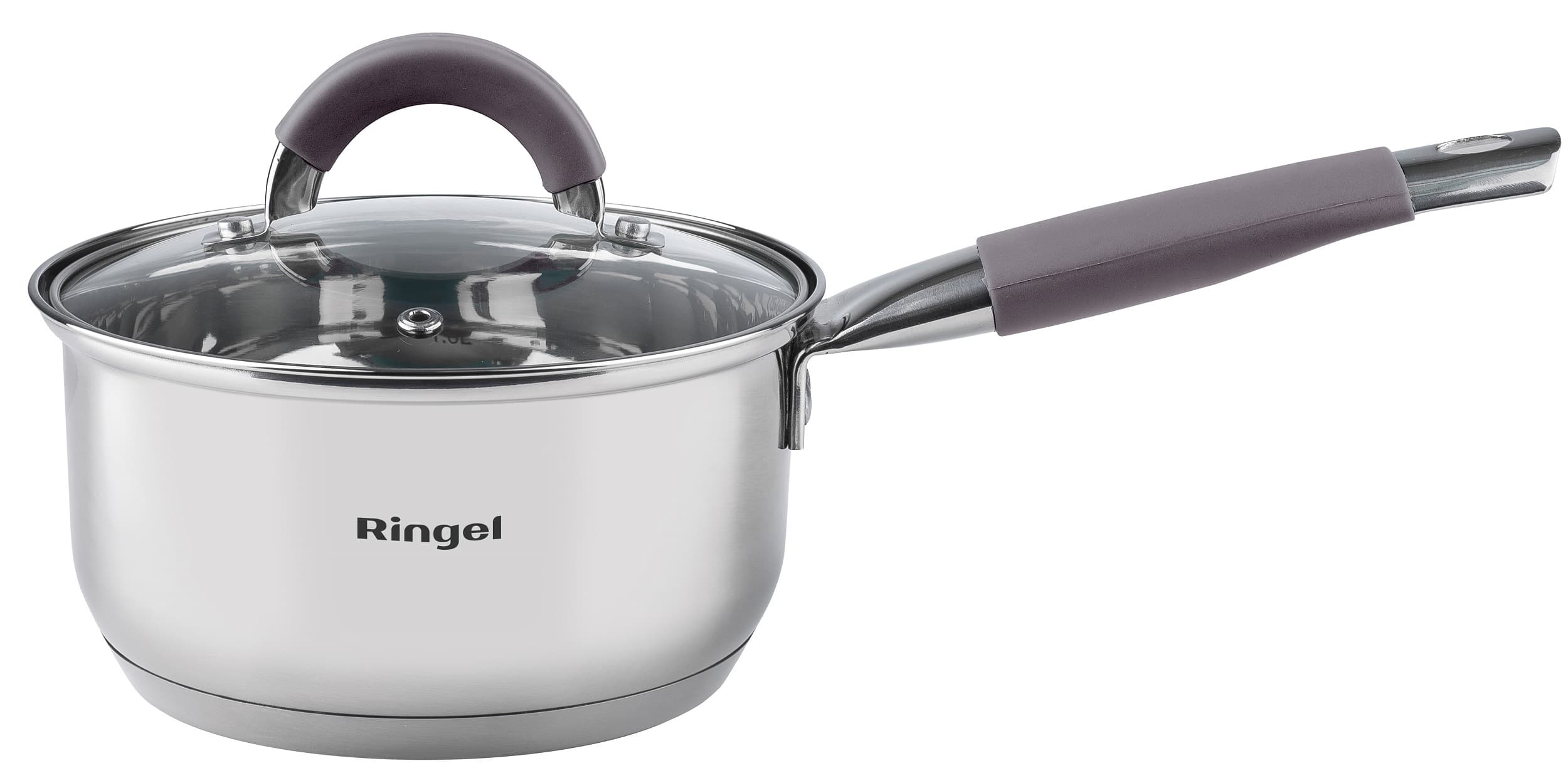 Ківш RINGEL Meyer 16 см (1.6 л) з кришкою (RG-4008-16)