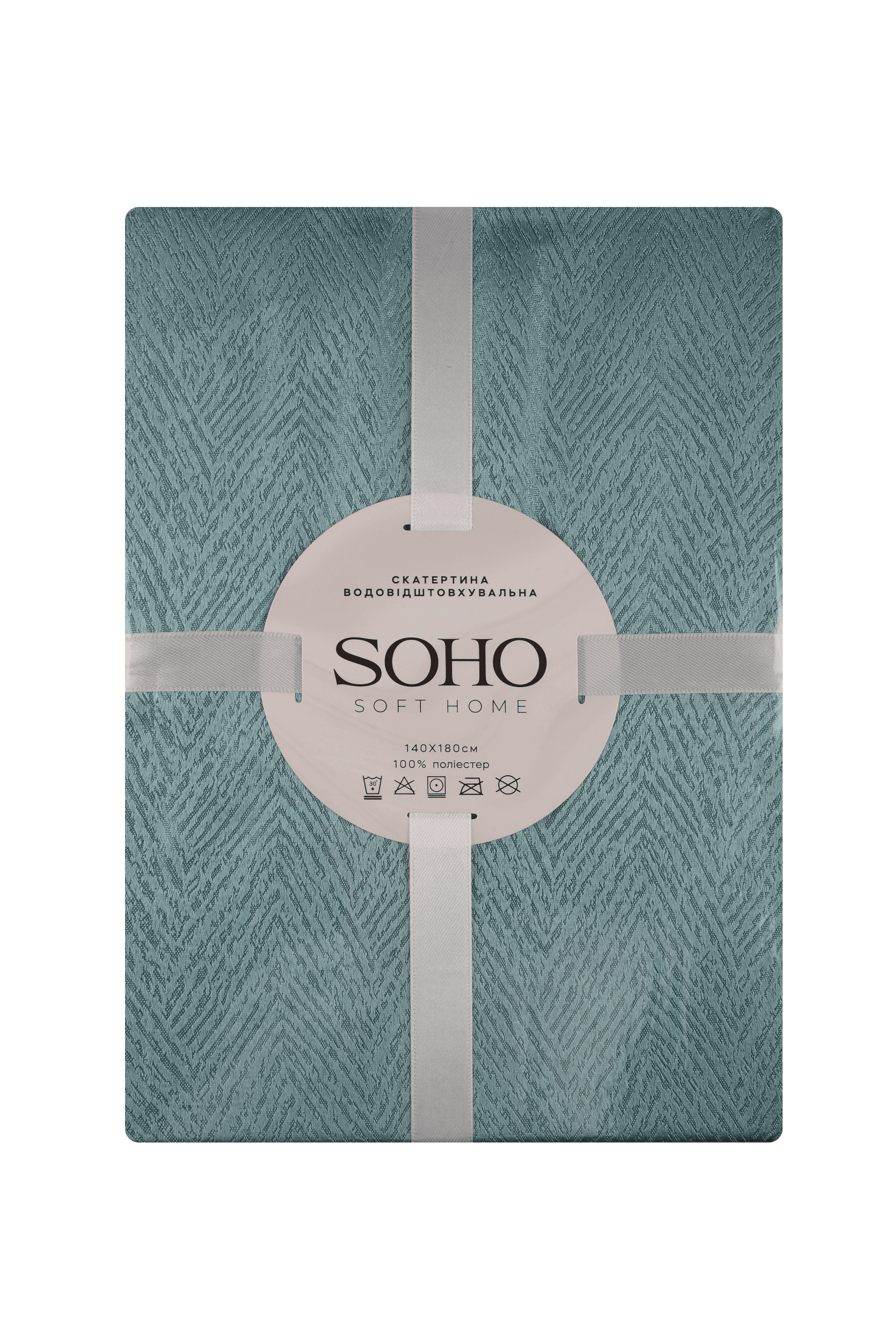 Кухонний текстиль SOHO Скатер. 140*180см Oxford Turquoise
