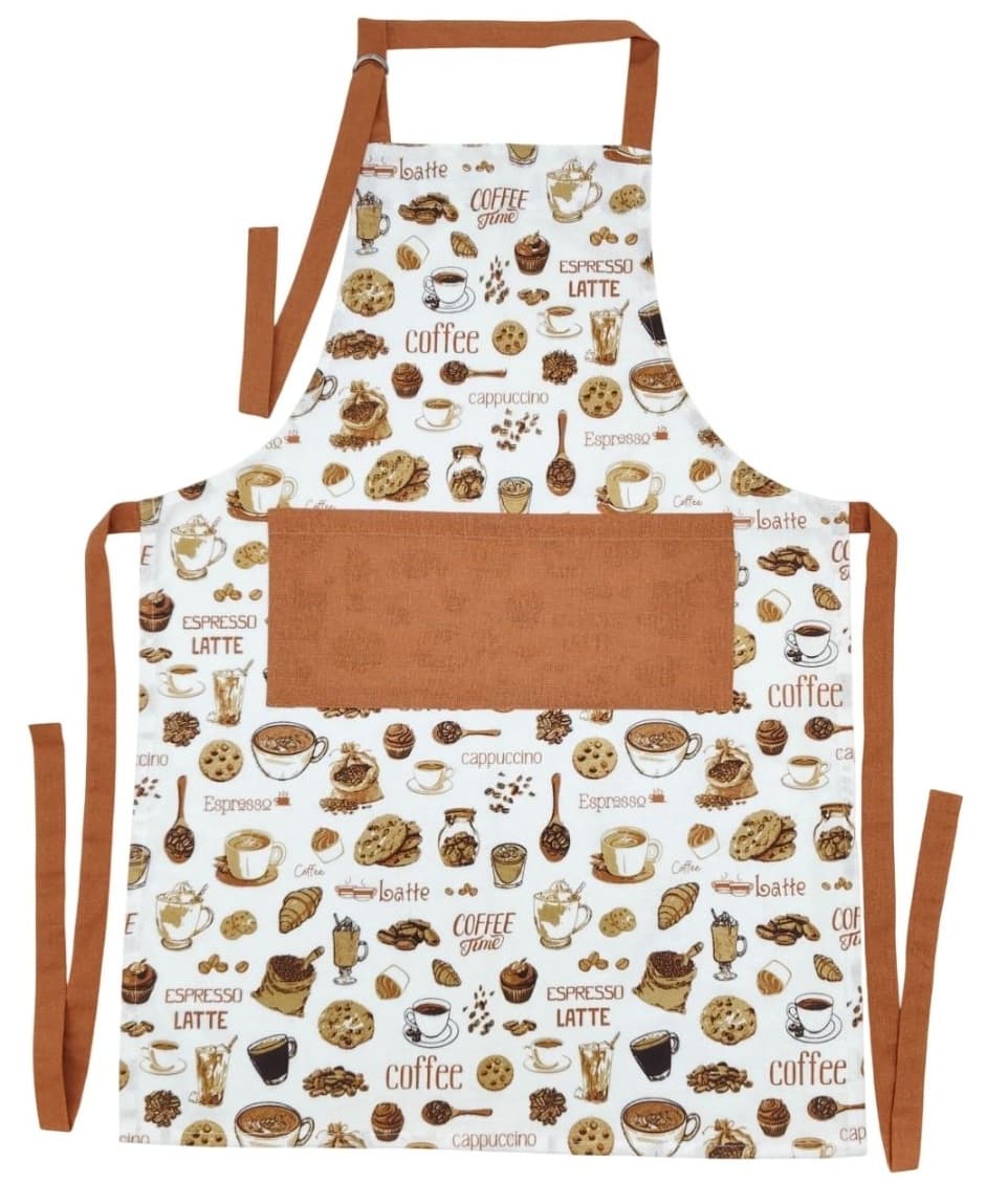 Кухонний текстиль SOHO ФАРТУХ 60*84см бавовна 100% Cofee