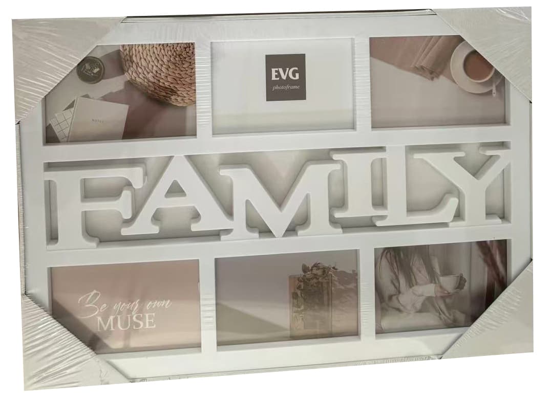 Рамка EVG INNO ZB-6FA-3348 WHITE COLLAGE 6